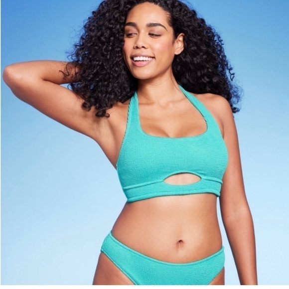 NWT Small 2 piece size 4-6 bathing suit with removable pads - Picture 3 of 9